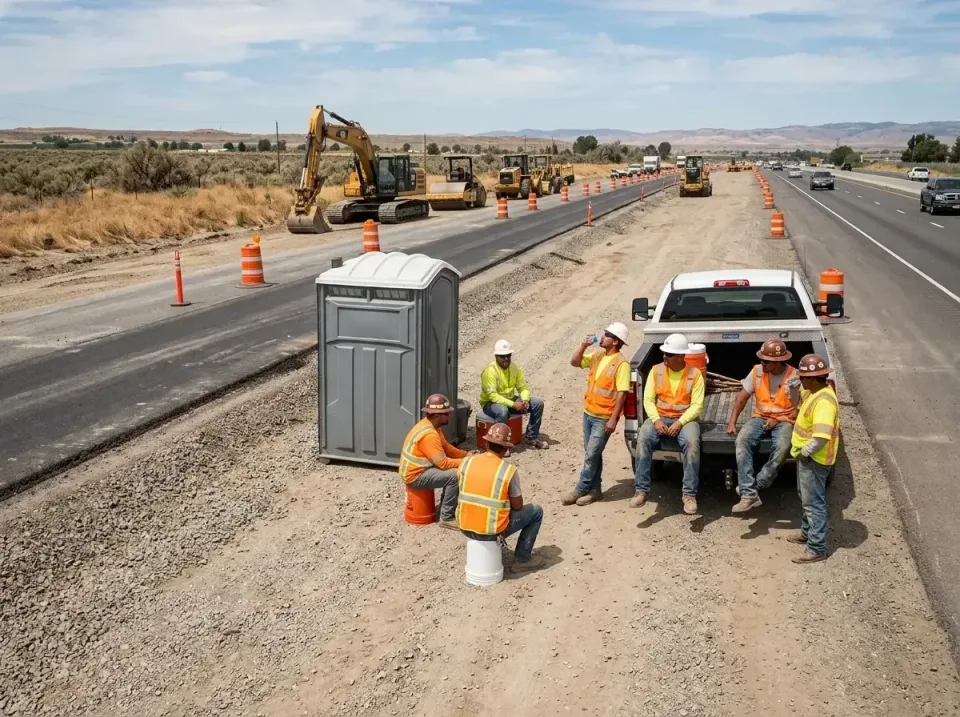 highway-road-construction-crew-007 — frequently asked questions, Porta Potty and Restroom Rentals in Vero Beach, FL
